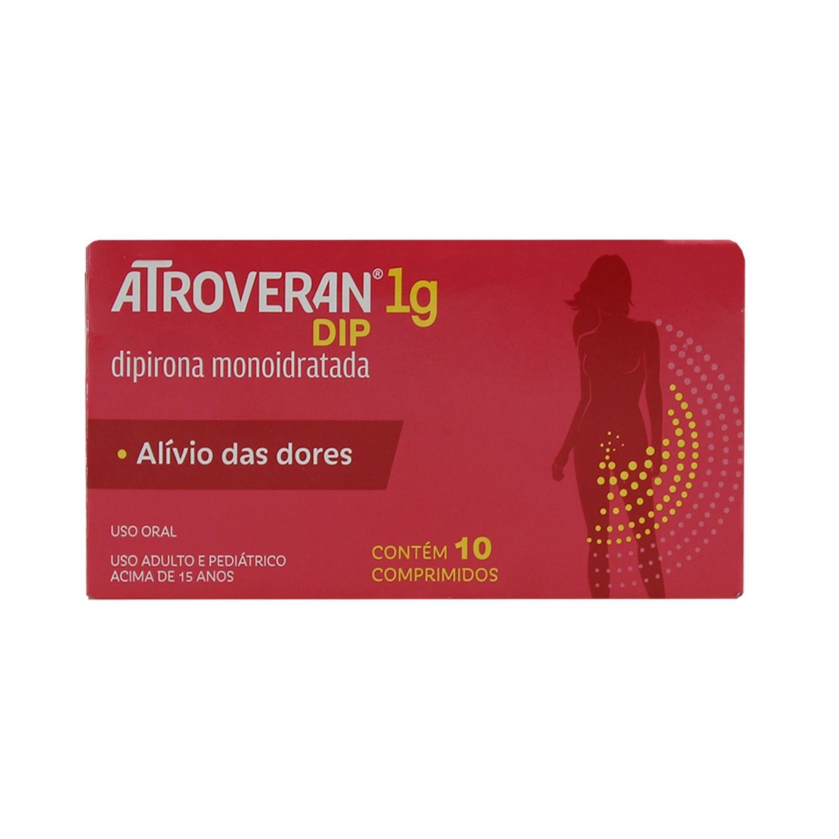 ATROVERAN DIP 1G C/10 COMPRIMIDOS