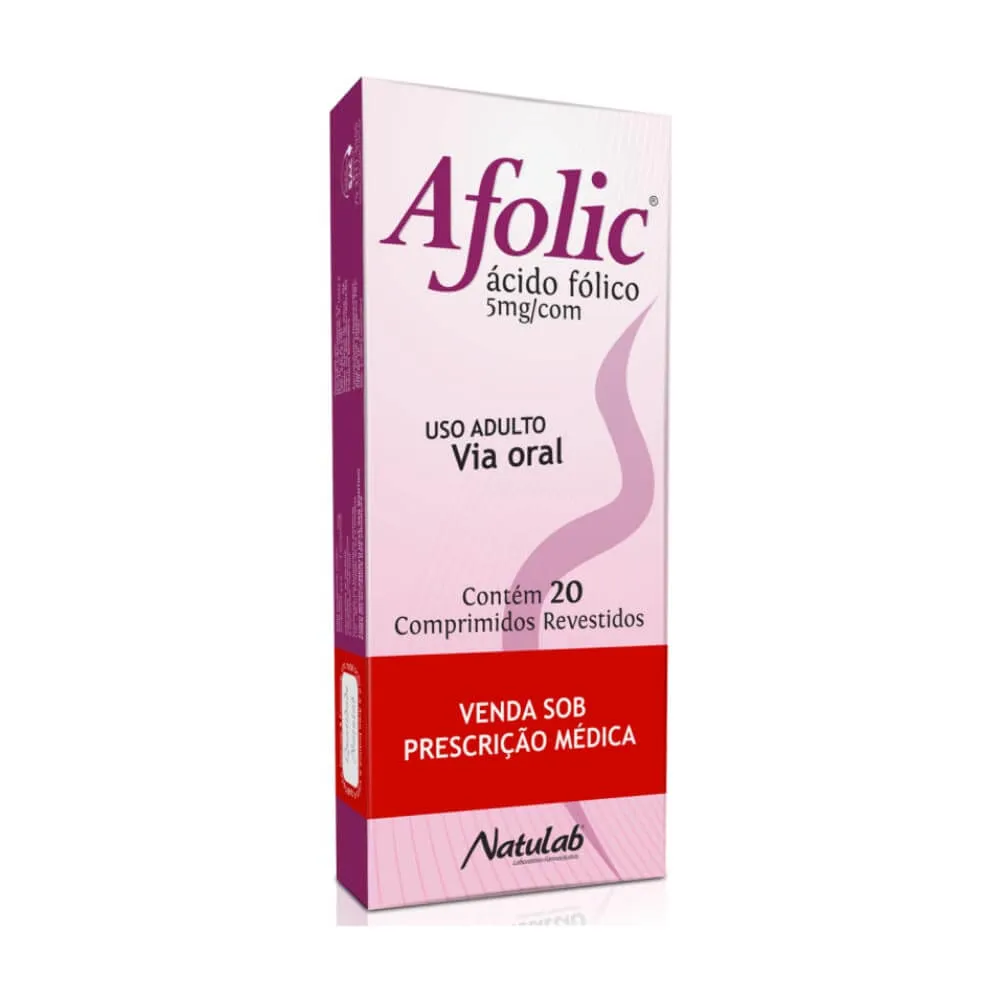 ÁCIDO FÓLICO 5MG