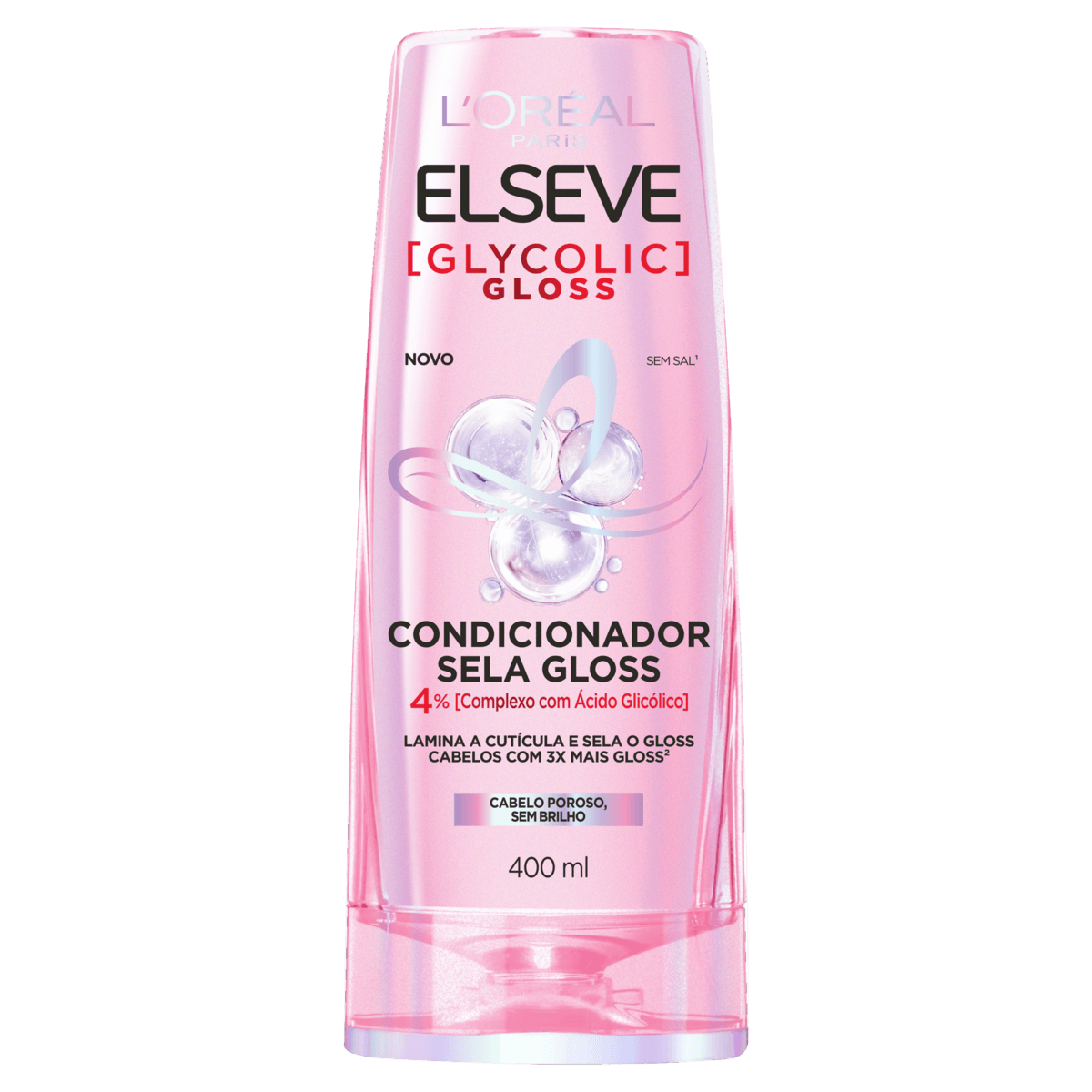 CONDICIONADOR ELSEVE GLYCOLIC GLOSS LOREAL PARIS 400ML