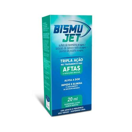 BISMU-JET (25+25+15)MG/ML SUS OR X 20ML